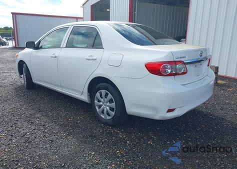 2013 Toyota Corolla L из США, поврежденный, VIN 2T1BU4EE2DC103733